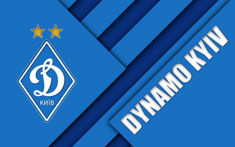 Logo, 4K, FC Dynamo Kyiv, Emblem, Soccer