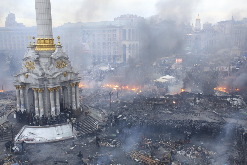 Kyiv, revolution, Maidan, Ukrainians, 2K, Ukraine, warrior, dom
