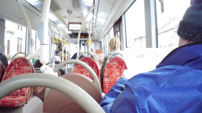 pokemongo, musselburgh, 4K, bus number 30, public transportation, day, adult, incidental people, bus, lifestyles, people, standing, commute, vehicle interior