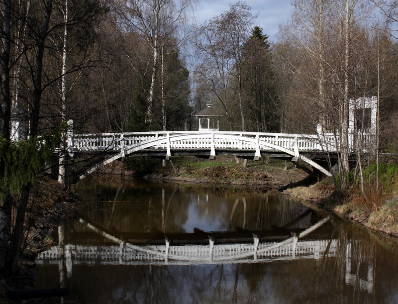 finland, 2K, day, oulu, wooden, bridge, transportation, water, arch, bridge - man made structure, plant, nature, connection, waterfront, built structure
