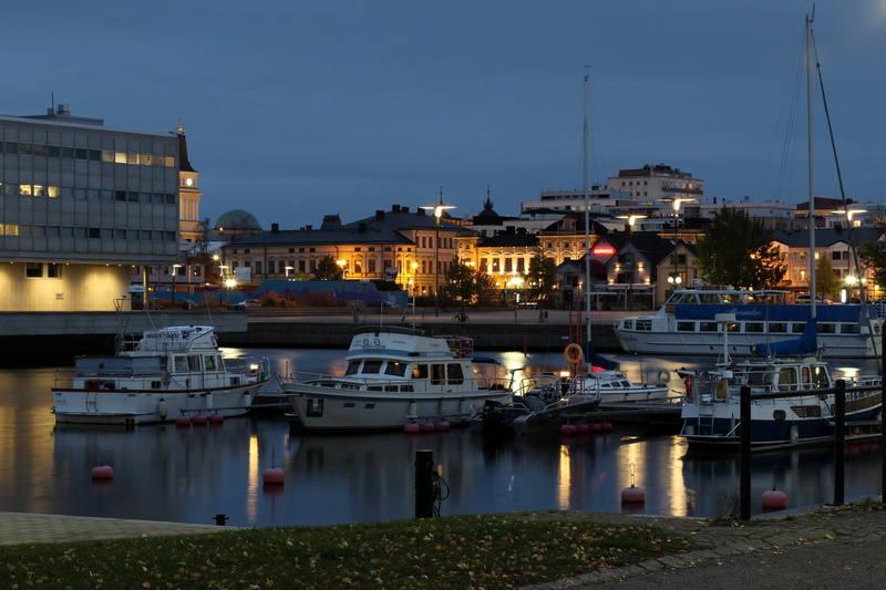 passenger craft, buildings, nature, sailboat, no people, Ships, building, illuminated, Boats, Oulu, outdoors, sky, river, reflections, Bay, built structure