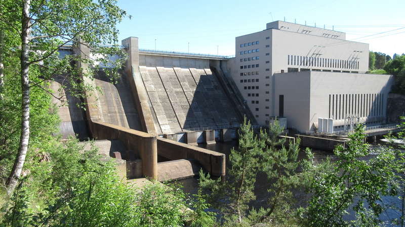 city, growth, power plant, nature, no people, day, building exterior, connection, sunlight, oulu river, built structure, green color, architecture, outdoors