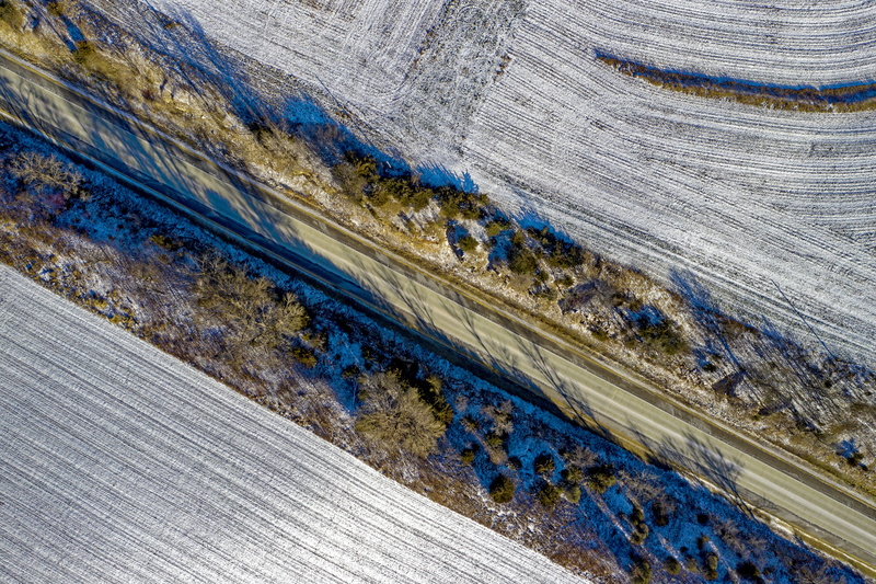 no people, nature, farm, abstract, landscape, high angle view, trees, backgrounds, transporation system, 5K, season, farmland, shot, high angle shot, full frame