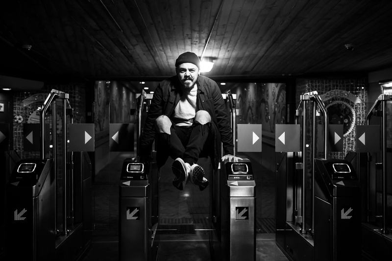 cape town, real people, lifestyles, leisure activity, south africa, indoors, young adult, one person, beard, 1080P, full length, three quarter length