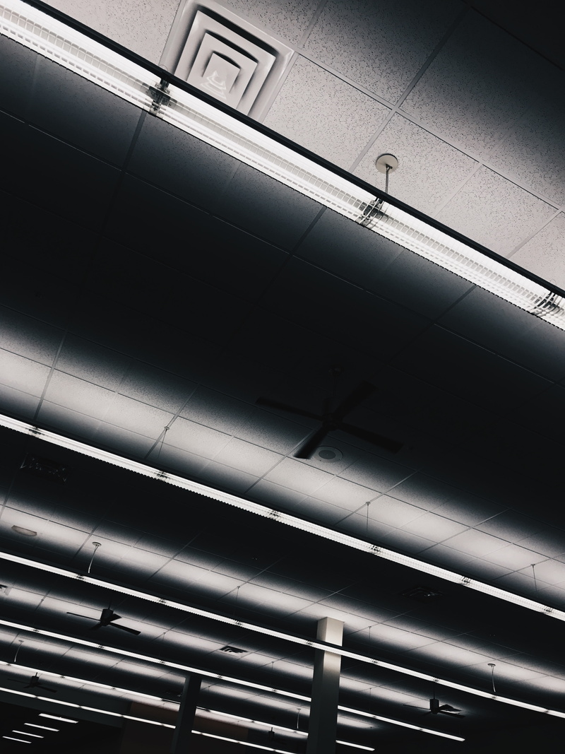 architecture, pipe - tube, built structure, ceiling, light, public transportation, rail transportation, transportation, railing, old building, metal, minimalism