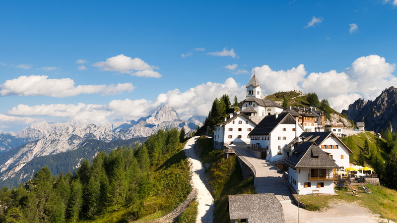 panoramic, monte, view, 1080P, friuli, italy, lussari
