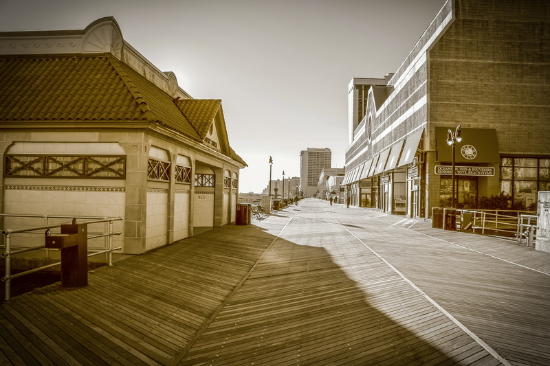 no people, street, direction, horizontal plane, pathway, wooden, new jersey, outdoors, built structure, building, travel destinations, the past, the way forward