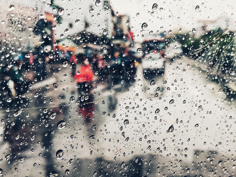 close-up, trip, blur, bus, land vehicle, drop, car, transparent, focus, raindrop, rainy season, no people, 4K, transportation, motor vehicle, glass - material