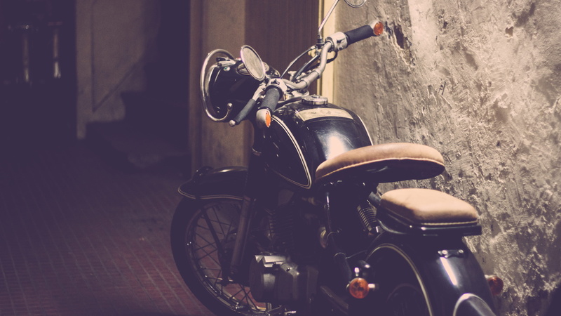 stationary, vintage, architecture, 5K, saigonese, street, day, black, motorbike, biker, motor scooter, oldschool, love, bike, bicycle, focus on foreground