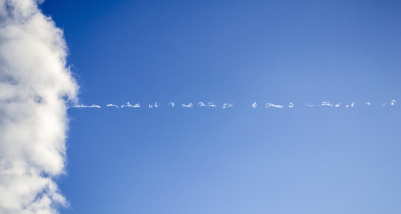 hell, reflection, Sign, Landscape, melancholia, water, nature, blue, white color, no people, heaven, scenics - nature, cold temperature, outdoors, air vehicle