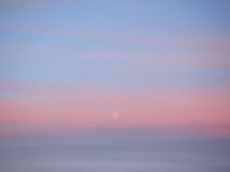 colourless, scenics - nature, sunset, blue, full frame, evening sky, sky, twilight, pastellfarben, tranquil scene, mood, pink, romantic sky, tranquility