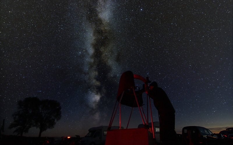 space, milky, galaxy, hd, 2K, telescope, way, night, stars