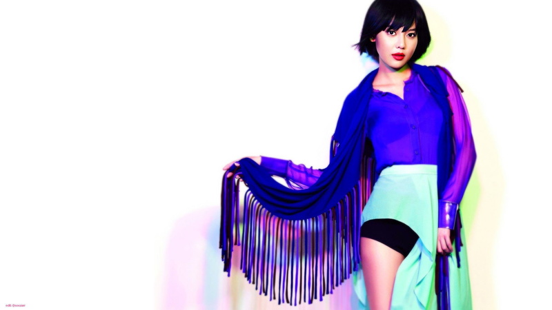 korean, background, asians, sooyoung, 1080P, blue, models, bangs, women, generation, short, choi, singers, hair, dress, snsd, girls, celebrity, white