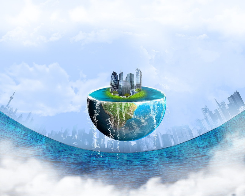 digital art, Earth, globes, 3D, 720P