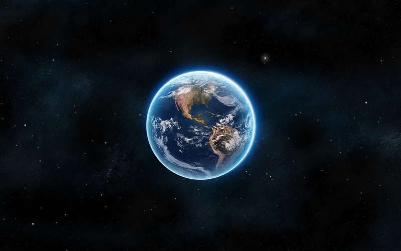 glowing, satellite view, globes, globe - man made object, sphere, night, CGI, world map, digital, 1080P, illuminated, star - space, sky, light - natural phenomenon