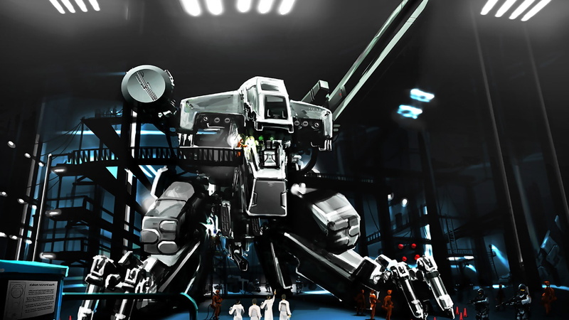 robot, Metal Gear Rex, mech, fantasy Art, video games, Metal Gear, artwork, 1080P