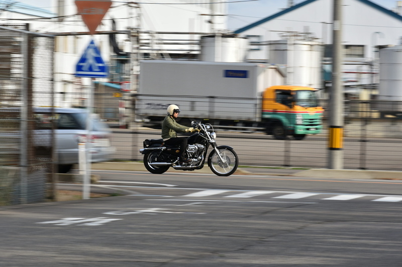 mode of transportation, 4K, ride, road, bicycle, one person, on the move, traffic, lifestyles, street, landscape, motion, motor cycle, motorcycles, easy rider