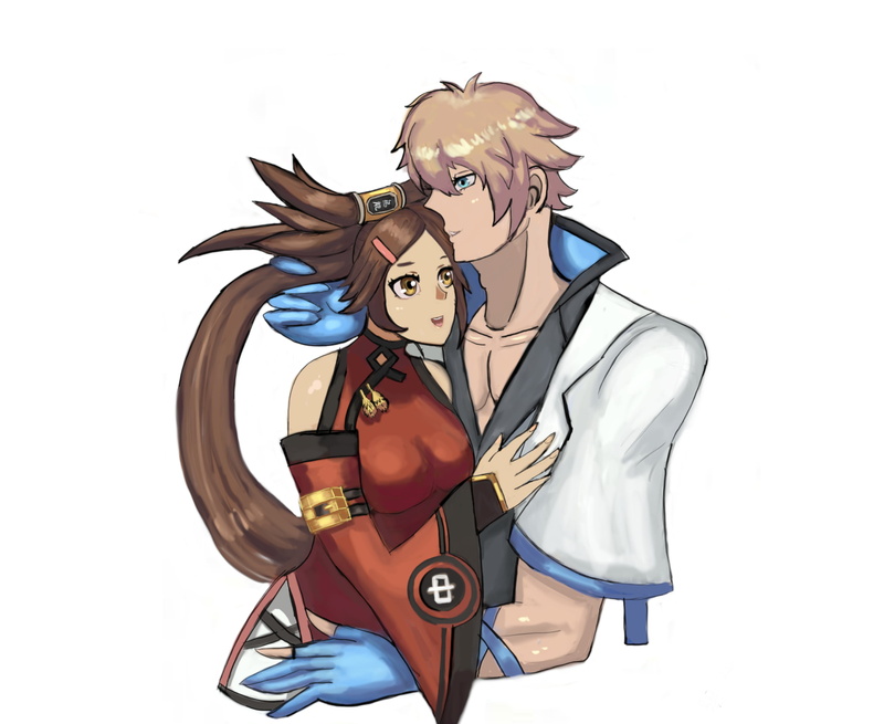 Fighting Games, 2K, Guilty gear strive, anime girls, Guilty Gear, Ky kiske, couple, Guilty Gear Xrd, Kuradoberi Jam