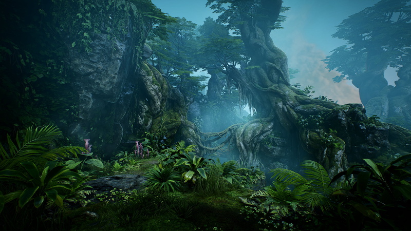 tropic island, jungle, plants, 2K, Gears 5