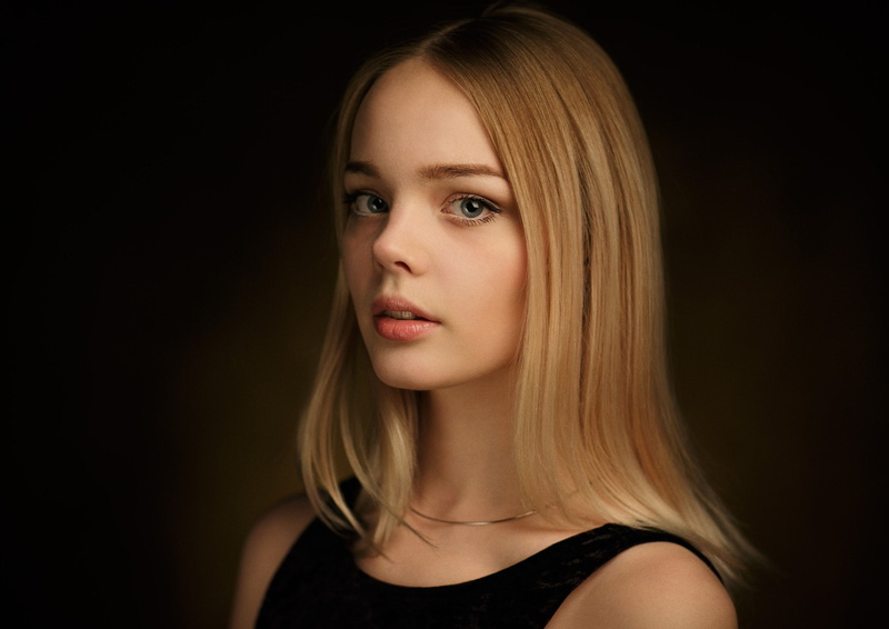 Alex Rimsky, face, blonde, 500px, necklace, 1080P, model, women, portrait