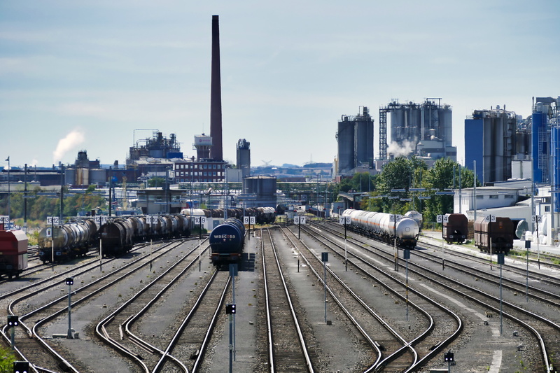 rail transportation, office building exterior, shunting yard, train, rail traffic, infrastructure, marshalling yard, godorf, built structure, outdoors