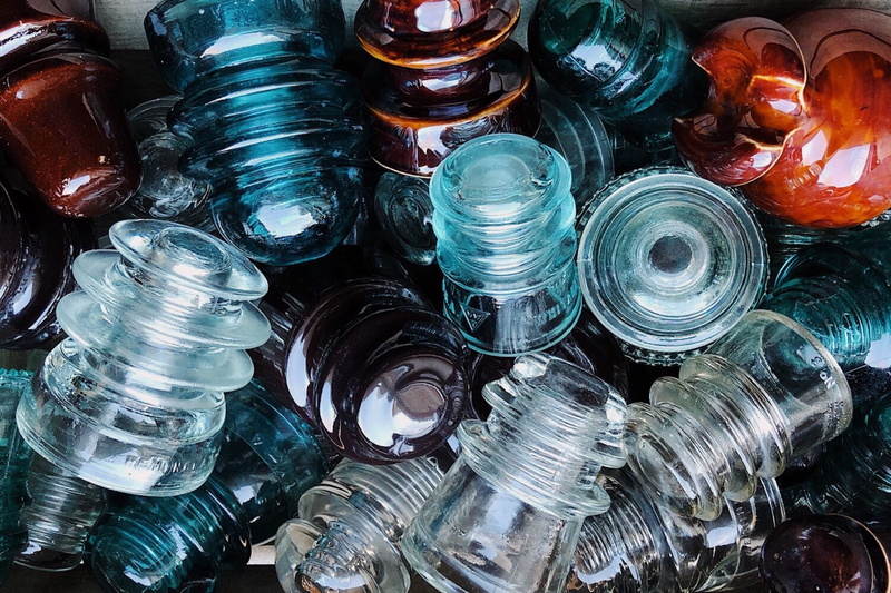 electric, multi colored, still life, backgrounds, stack, glass, arrangement, 2K, abundance, vintage, large group of objects, variation, glass - material