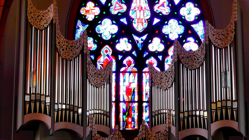 indoors, church, organ whistle, church music, musical instrument, ornate, architecture, wind, audio, music playback, according to, no people, Church Organ