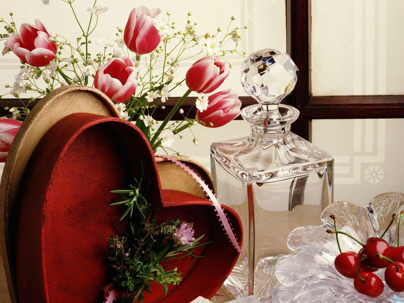 flower, glass, celebration, container, christmas, food and drink, tender, vase, decoration, food, flowering plant, table, indoors, holiday, flowers, decanter