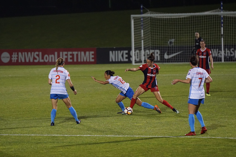 united states, playing, childhood, soccer team, motion, nwsl, group, medium group of people, soccer, washington spirit, sport, group of people, soccer uniform