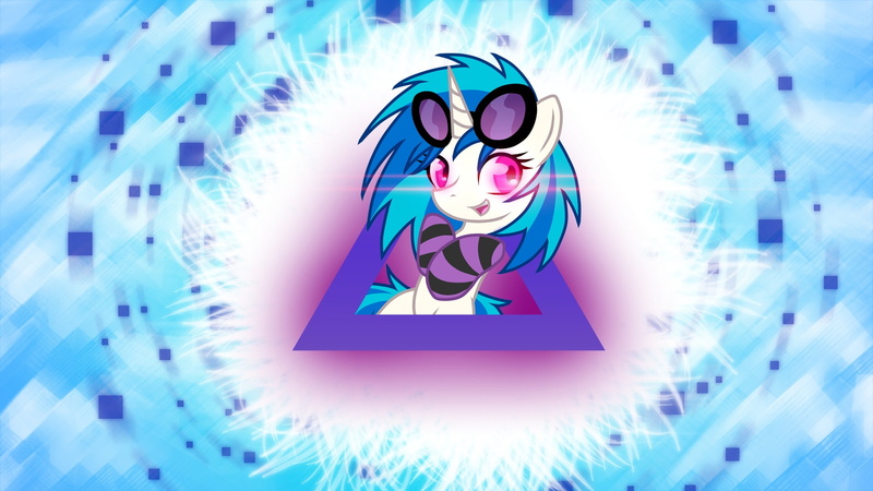 Vector, My Little Pony: Friendship is Magic, My Little Pony, DJ Pon-3, Vinyl Scratch, TV Show, 1080P