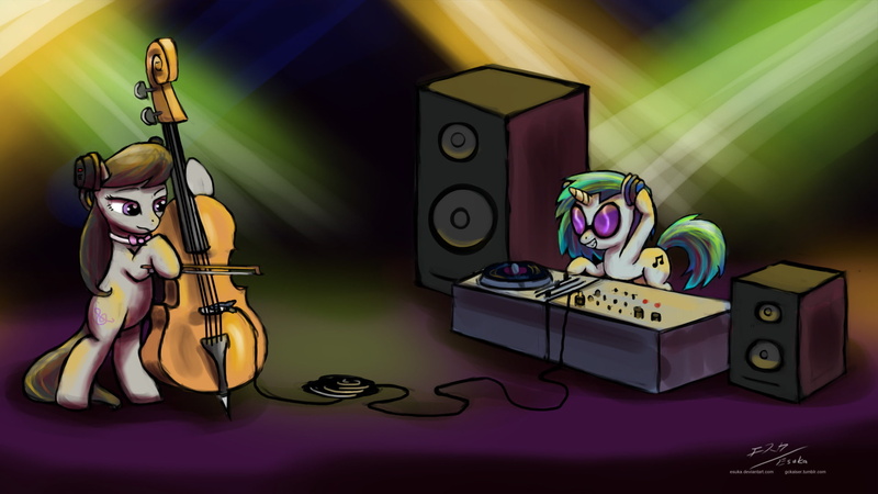 My Little Pony: Friendship is Magic, Vinyl Scratch, My Little Pony, DJ Pon-3, 1080P, TV Show, Octavia Melody