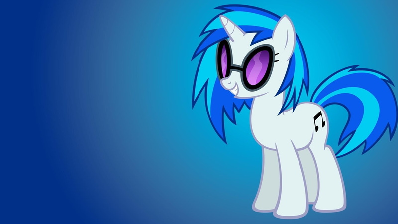 blue background, fun, representation, 1080P, people, blue, multi colored, cartoon, vibrant color, copy space, studio shot, colored background, my little pony dj pon 3 vinyl scratch
