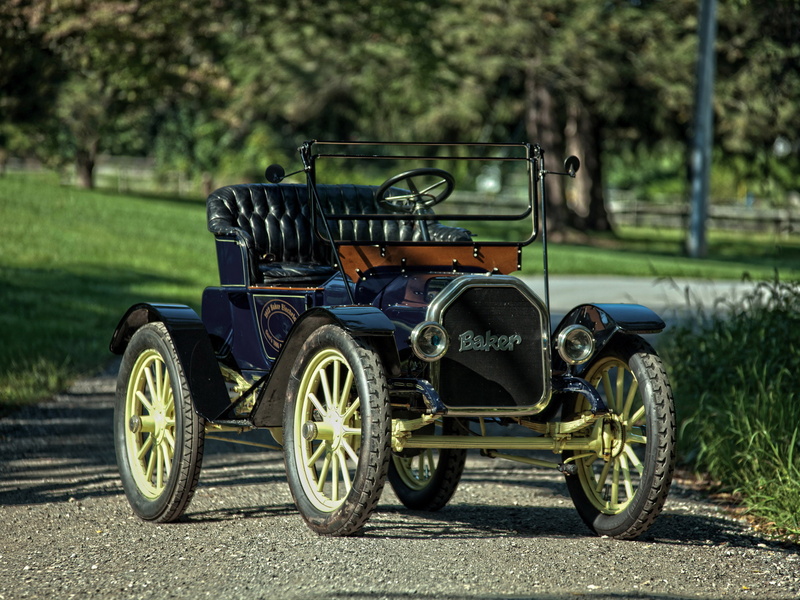 electric, 1912, runabout, model w, baker, 1080P, retro