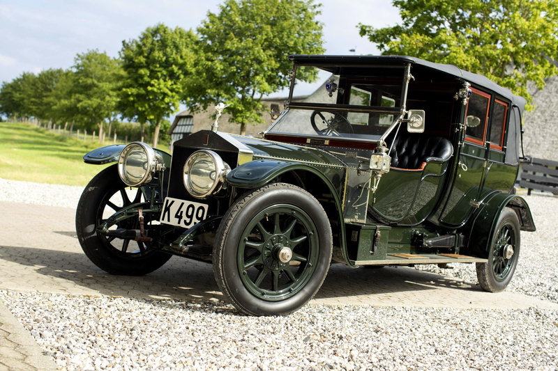 Cabriolet, 1912, Rolls-Royce, 4K, Fry in the style of Barker, Silver Ghost