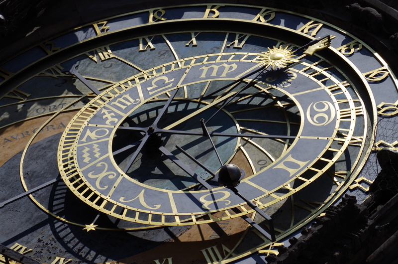 architecture, clock tower, city, clock, astronomy, black, space, close-up, czech republic, antiquities, roman, the past, astronomical clock, clock face