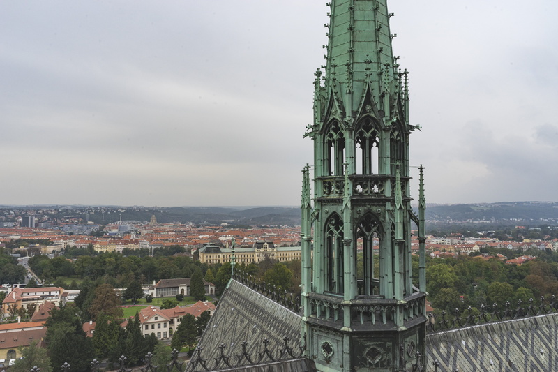 architecture, czechia, republic, day, 5K, place of worship, nature, tower, town, city, travel destinations, built structure, historic, religion, prague