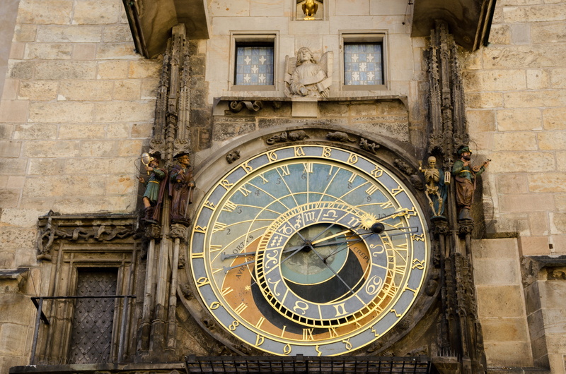 clock tower, astronomy, astronomical clock, space, the past, ornate, minute hand, no people, facade, places of interest, history, roman numeral, 4K, old building