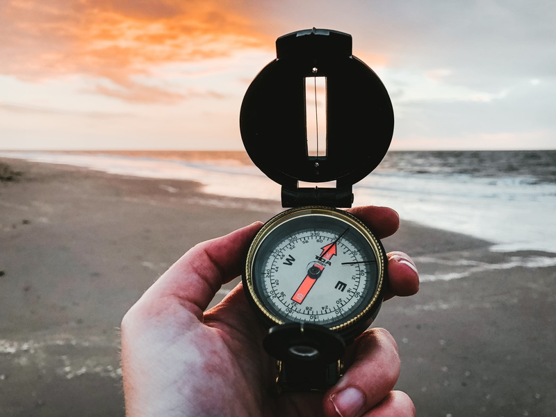 ameland, real people, outdoors, scenics - nature, person, gauge, vessel, direction, traveling, explore, exploring, hand, nature, holding, skin, compass