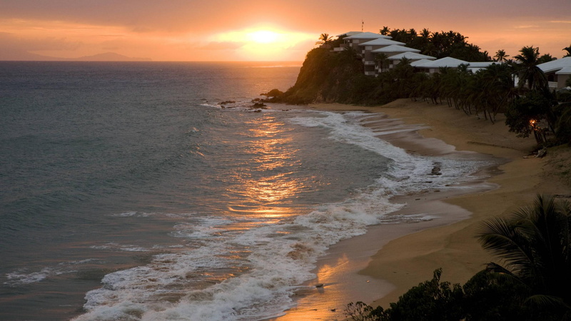 nature and landscapes, 2K, island, barbuda, sunrise, shore, water, antigua, beach, ocean