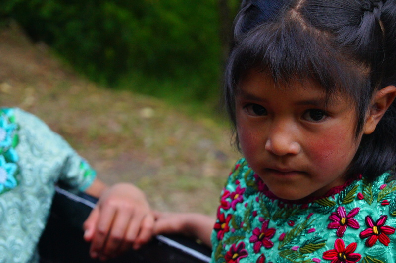 childhood, cute, holding, guatemala, floral pattern, hairstyle, girls, daughter, 4K, indigena, two people, females, girl, close-up, casual clothing, innocence