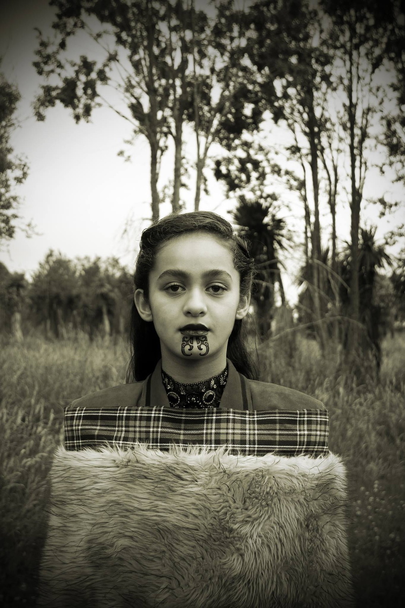women, models, maori, portrait, looking at camera, plant, woman, real people, leisure activity, new zealand, girl, photography, tradition, polynesian, culture