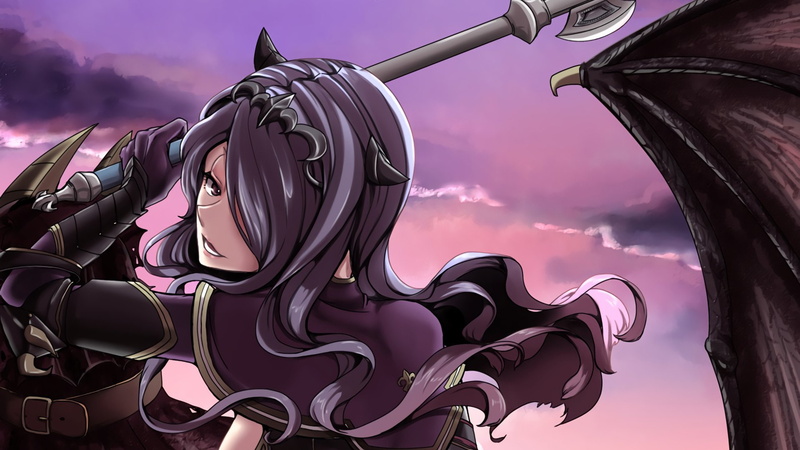 dusk, Camilla (Fire Emblem), abstract, pink color, sunset, purple, no people, beauty in nature, 1080P, outdoors, metal, architecture, animal, design, technology