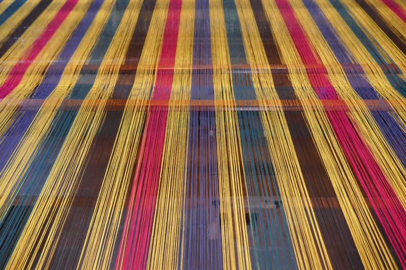full frame, textured, close-up, side by side, weft threads, architecture, design, striped, wall - building feature, no people, 5K, backgrounds, indoors