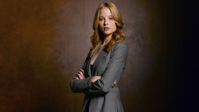 suit, women, rachel, models, eyes, blue, actress, nichols, business, 1080P, blondes