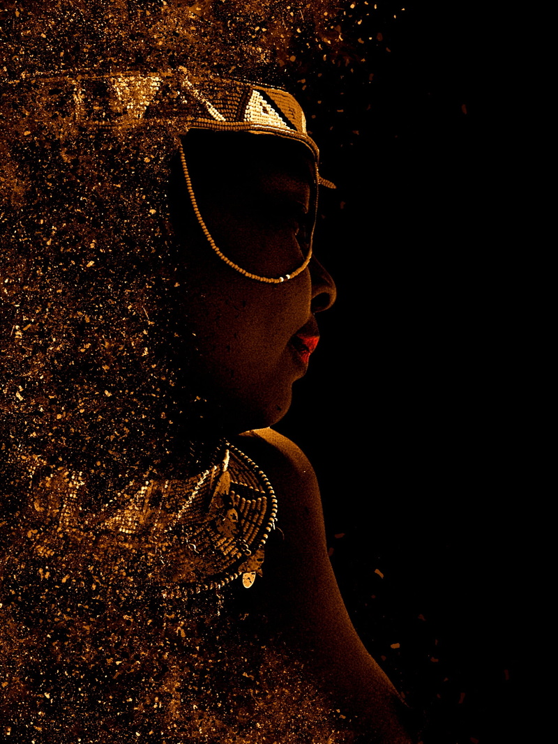 side view, close-up, 2K, dark, fashion, Human, young adult, people, Maori, glasses, contemplation, skin, Portrait, one person, adults only, looking, lifestyles