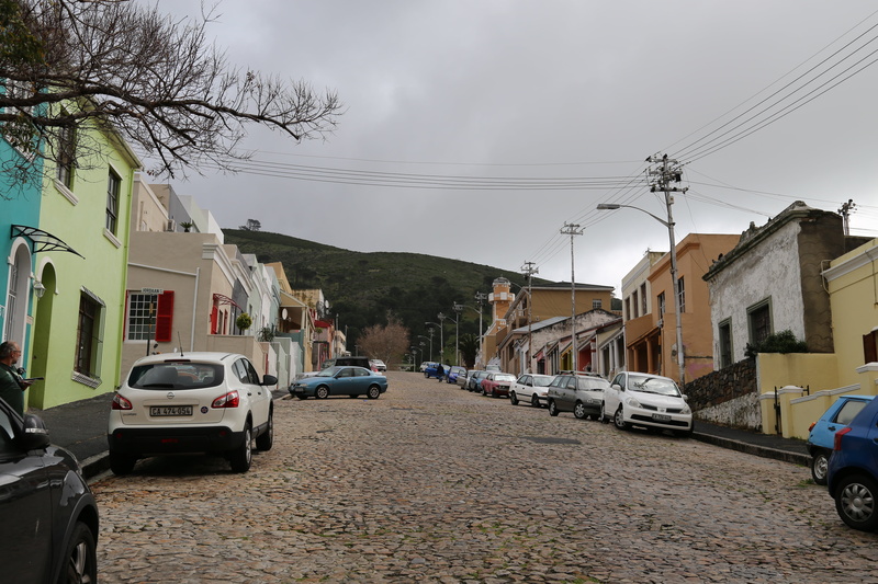 nature, building exterior, direction, electricity, building, car, bo-kaap, sky, stationary, s africa, tree, house, mode of transportation, residential district