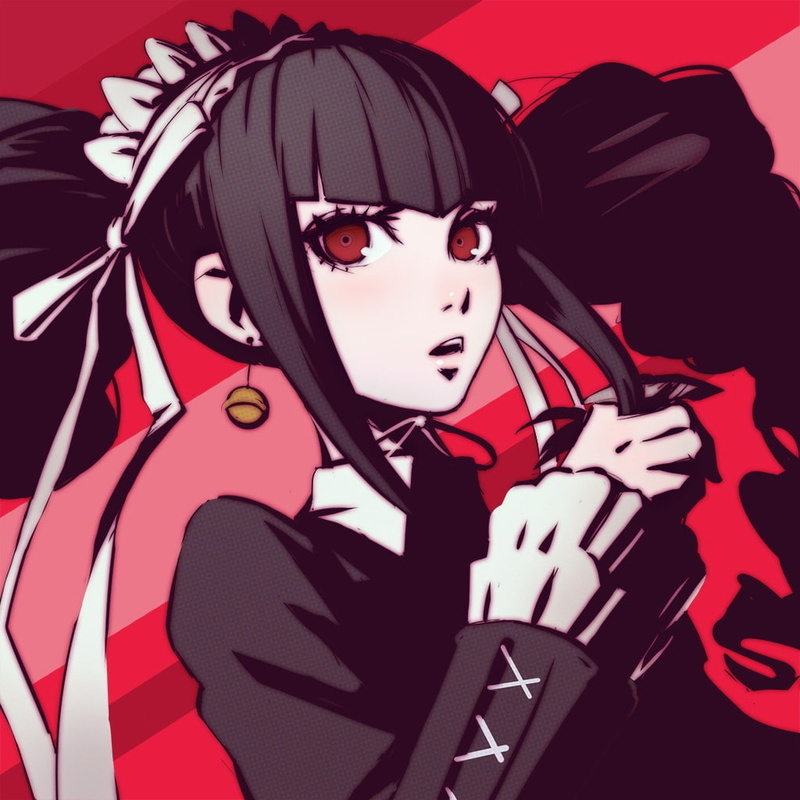 480P, Celestia Ludenberg, Danganronpa: Trigger Happy Havoc, manga, Ilya Kuvshinov