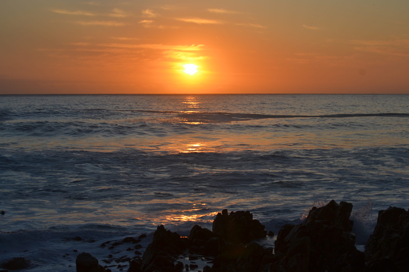 cape point, cape town, travel, sun, nature, horizon, sky, tranquility, sunset, tranquil scene, land, sealife, idyllic, cloud - sky, south africa, no people