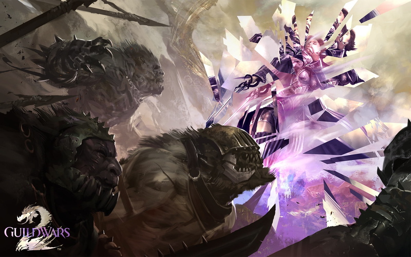 guildwars, guild wars, poster, broken, Broken Mirror, mirror, 1080P, guild wars 2
