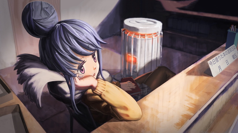 1080P, Rin Shima, Laid-Back Camp, Anime